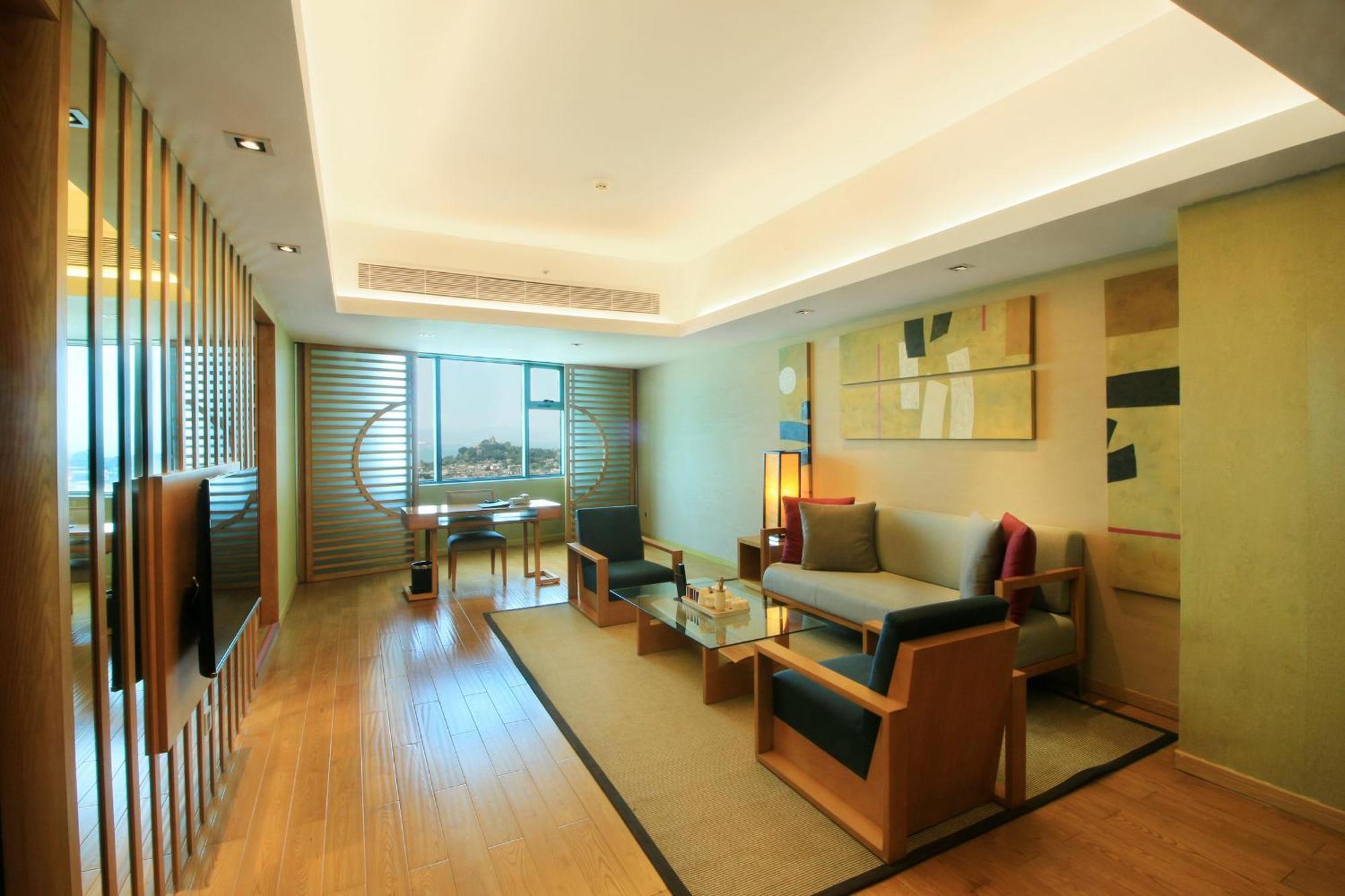 Hotel Swiss Grand Xiamen-Harbour View Exterior foto