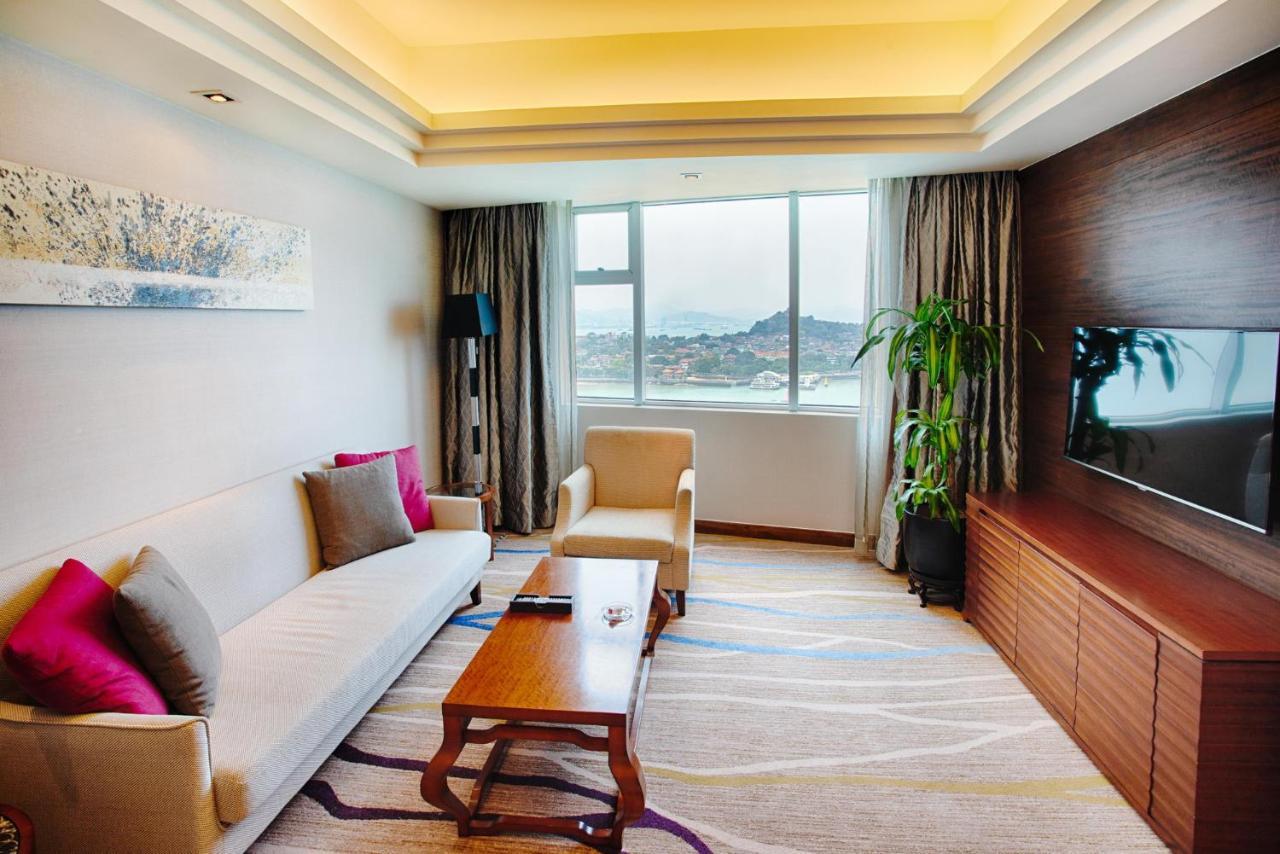 Hotel Swiss Grand Xiamen-Harbour View Exterior foto